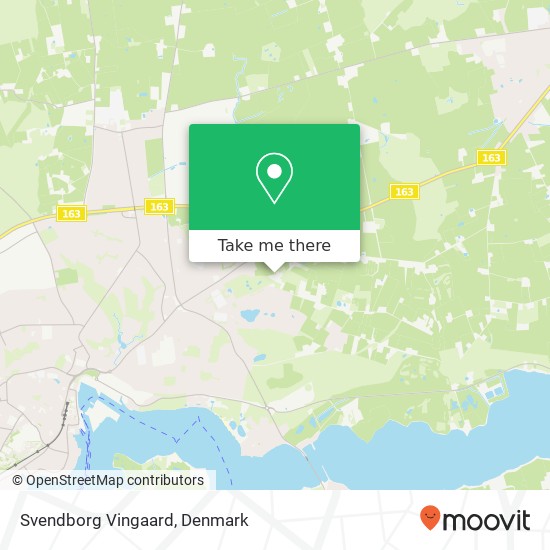 Svendborg Vingaard map