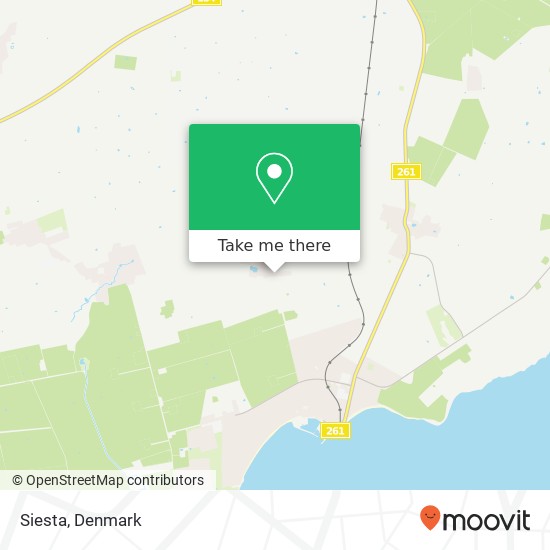 Siesta map