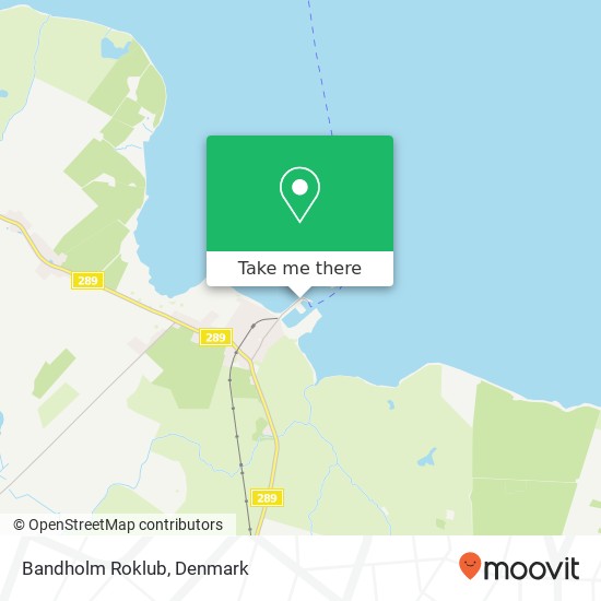 Bandholm Roklub map