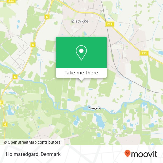 Holmstedgård map