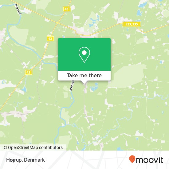 Højrup map