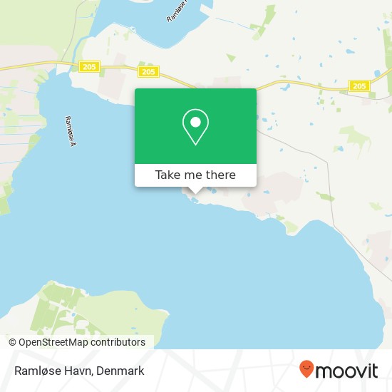 Ramløse Havn map