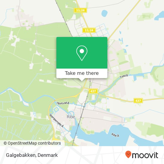 Galgebakken map