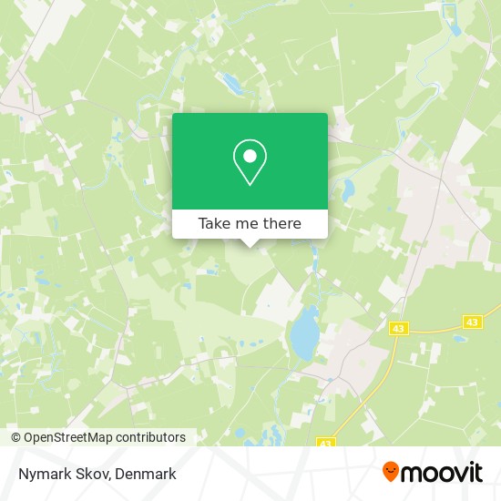 Nymark Skov map
