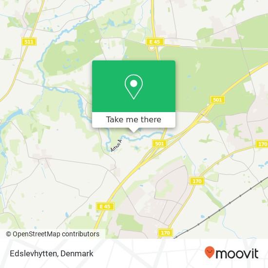 Edslevhytten map