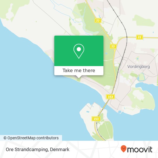 Ore Strandcamping map