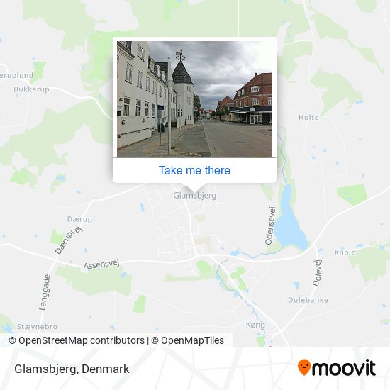 Glamsbjerg map