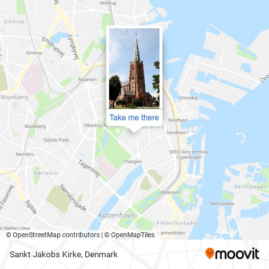 Sankt Jakobs Kirke map