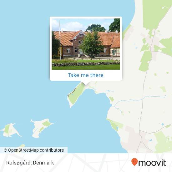 Rolsøgård map