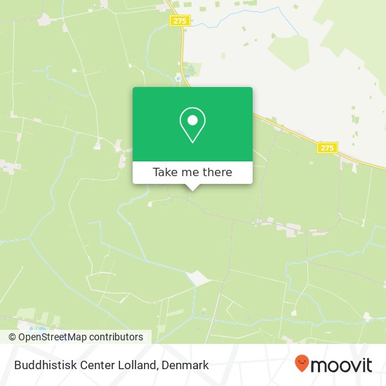 Buddhistisk Center Lolland map