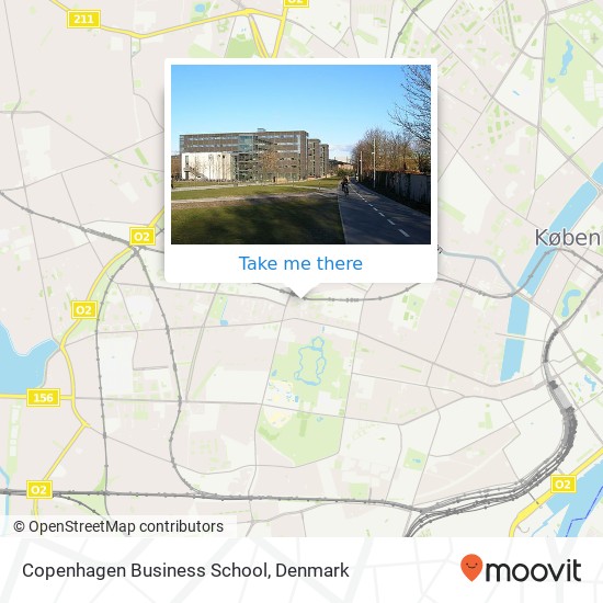 Copenhagen Business School map