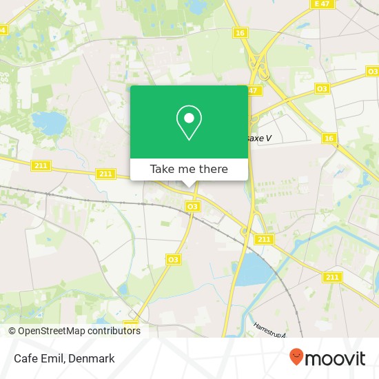 Cafe Emil map