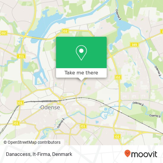 Danaccess, It-Firma map