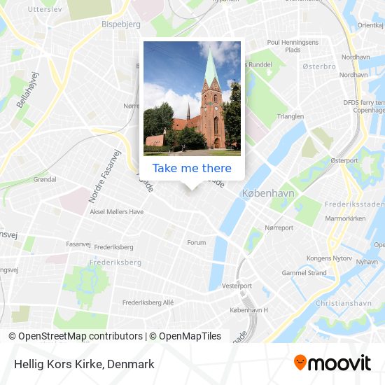 Hellig Kors Kirke map