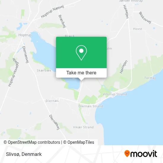 Slivsø map
