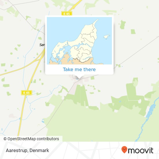 Aarestrup map