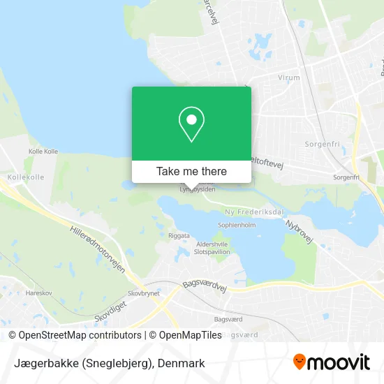 Jægerbakke (Sneglebjerg) map