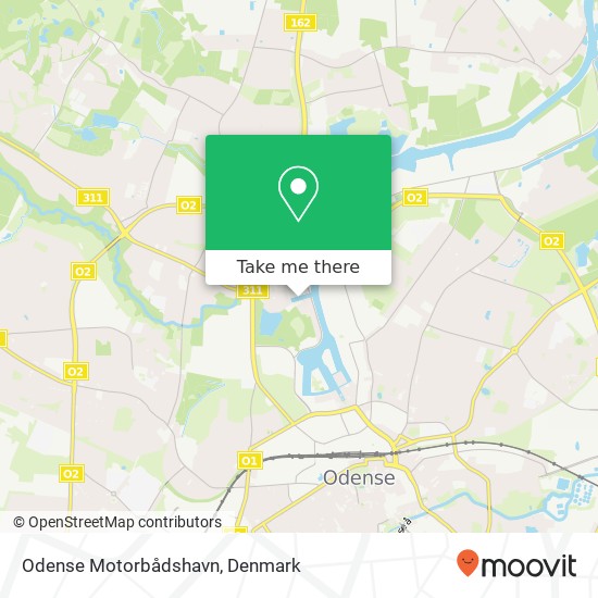 Odense Motorbådshavn map