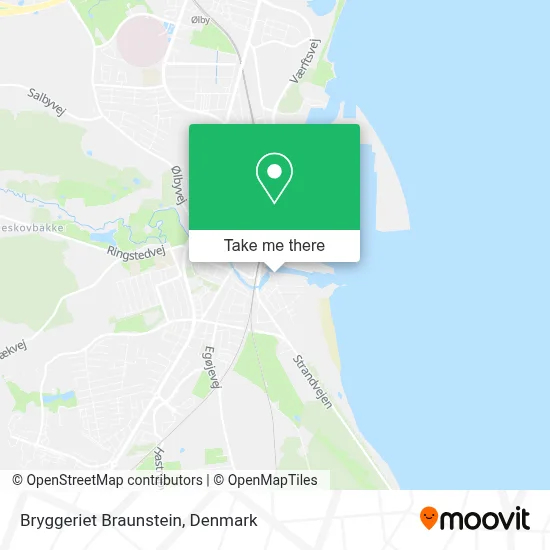 Bryggeriet Braunstein map