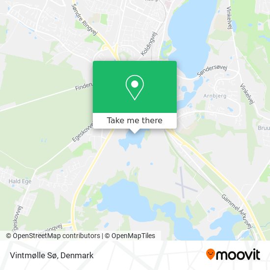 Vintmølle Sø map