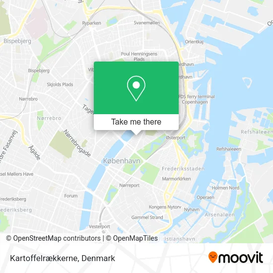 Kartoffelrækkerne map