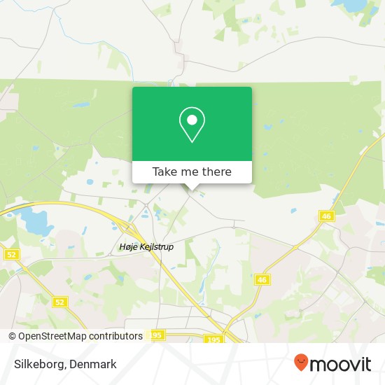 Silkeborg map