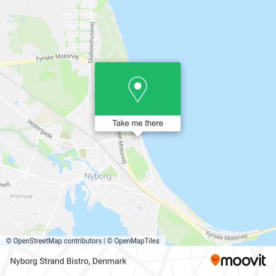 Nyborg Strand Bistro map