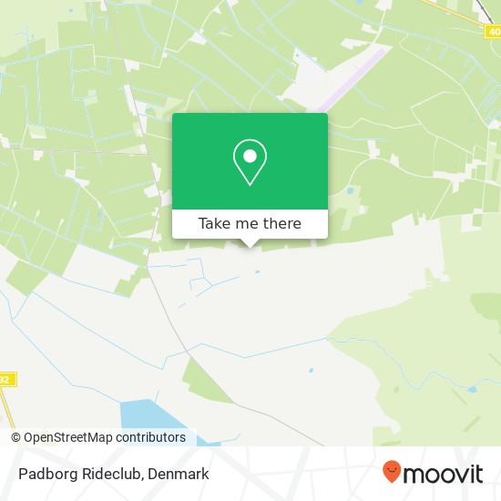 Padborg Rideclub map
