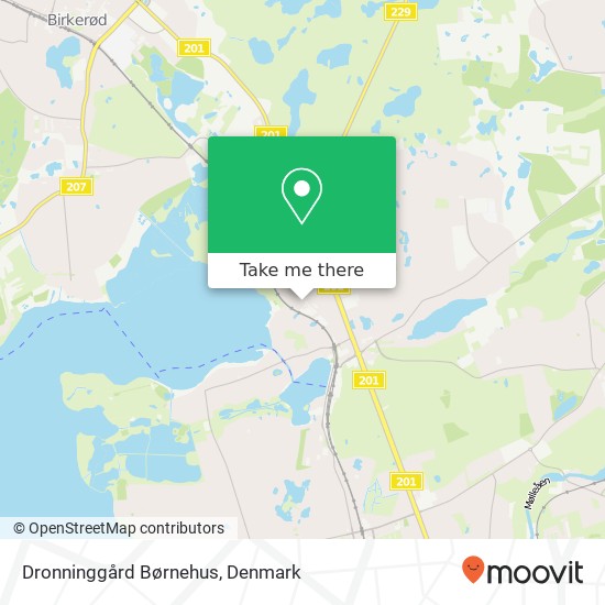 Dronninggård Børnehus map