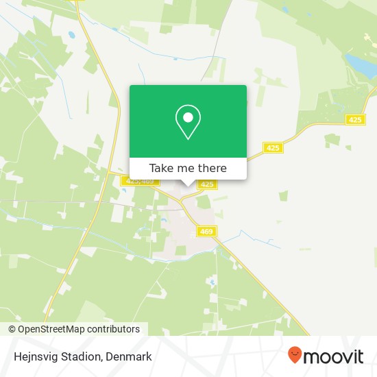 Hejnsvig Stadion map