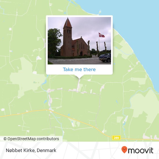 Nøbbet Kirke map