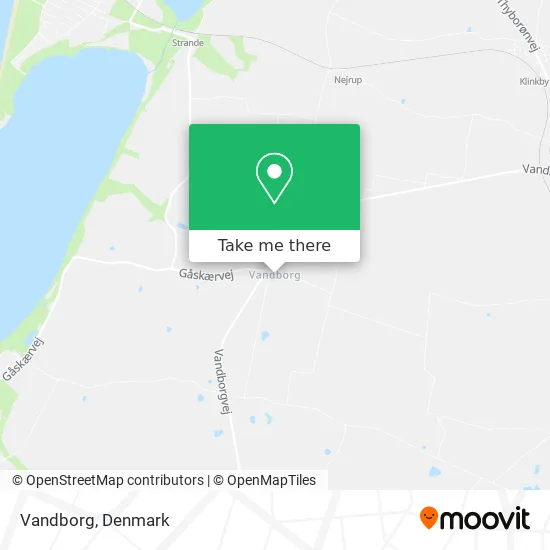 Vandborg map