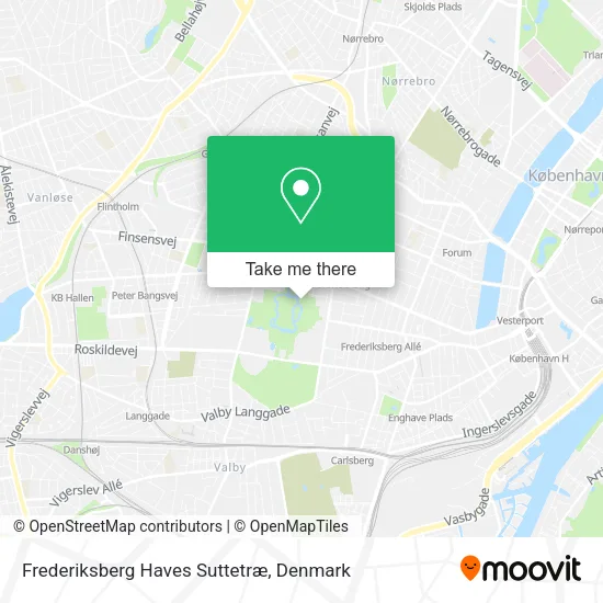 Frederiksberg Haves Suttetræ map
