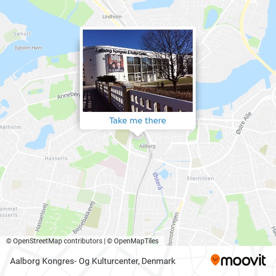 Aalborg Kongres- Og Kulturcenter map
