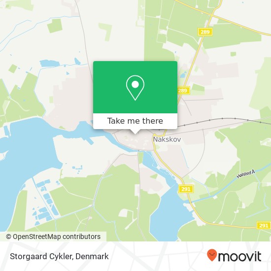 Storgaard Cykler map