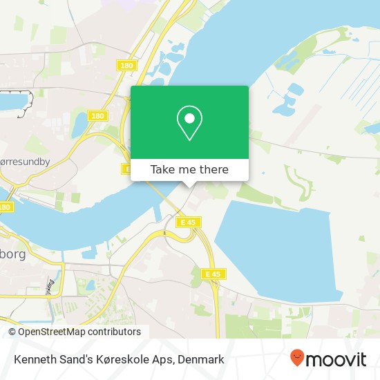 Kenneth Sand's Køreskole Aps map