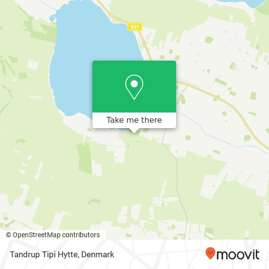 Tandrup Tipi Hytte map