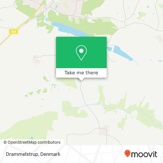Drammelstrup map