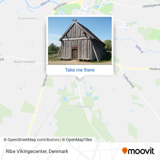 Ribe Vikingecenter map