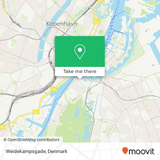 Weidekampsgade map