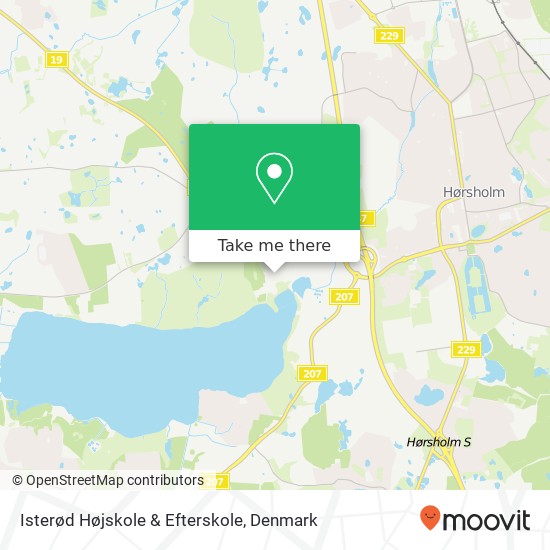 Isterød Højskole & Efterskole map