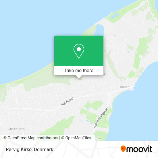 Rørvig Kirke map