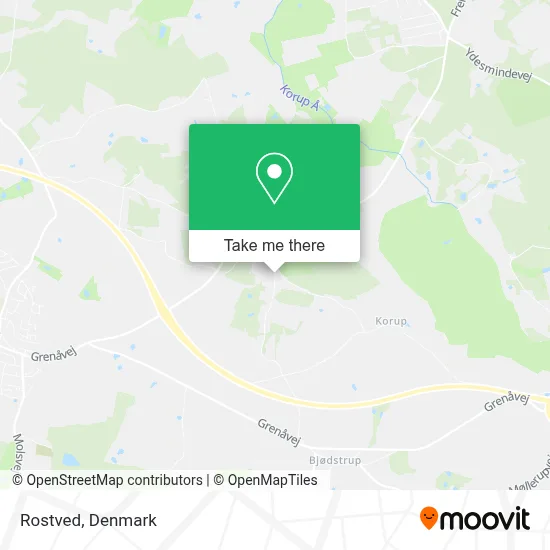 Rostved map