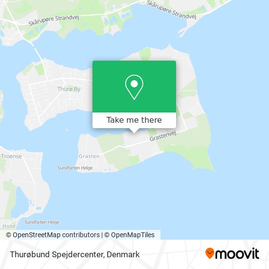 Thurøbund Spejdercenter map