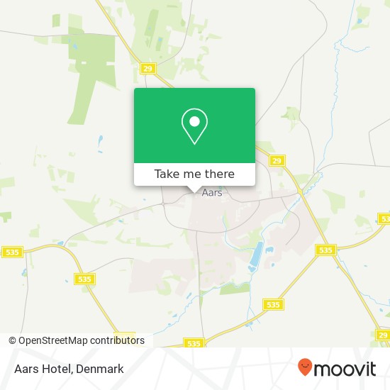 Aars Hotel map