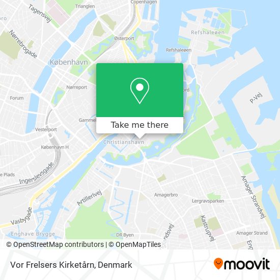 Vor Frelsers Kirketårn map