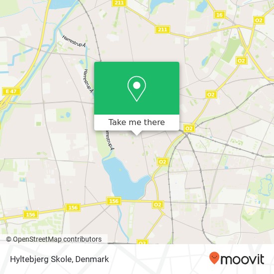 Hyltebjerg Skole map
