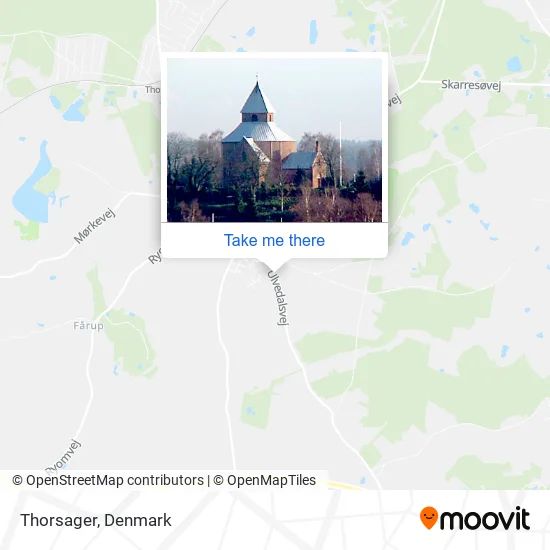 Thorsager map