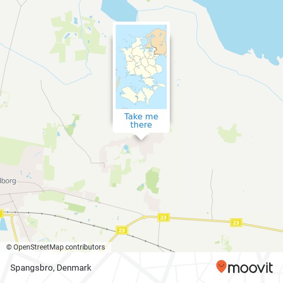 Spangsbro map