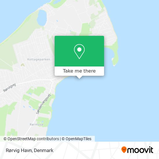 Rørvig Havn map